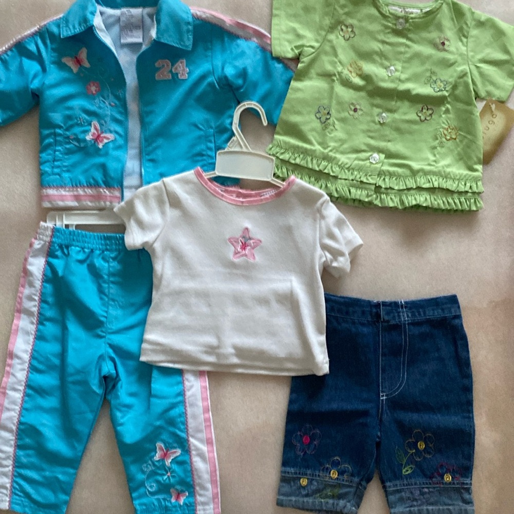 NWT Baby Beluga Nannette set 12 18